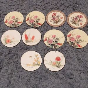 Pimpernel Cork Back Coasters (10)